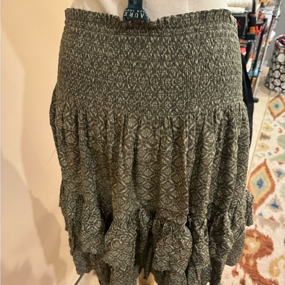 Ralph Lauren olive green New with tag skirt size 12 - Picture 4 of 5